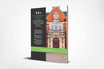 11+ Comprehension, The Haberdashers' Aske's Boys' School: Practice Papers & In-Depth Guided Answers: Volume 2